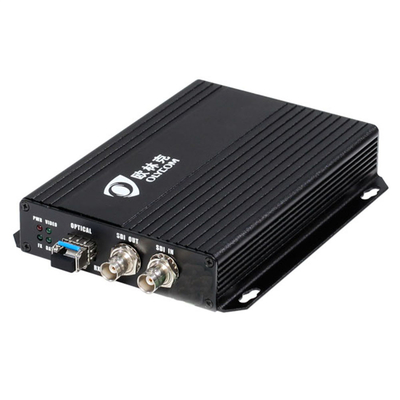 vídeo de 12V 1080P FHD SDI ao conversor 20km Singlemode da fibra ótica com Loopout local