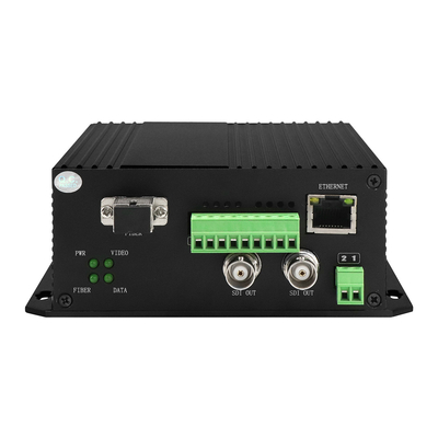 HD 3G SDI Vídeo Digital Converter Óptico Com Bidi RS485 10/100M Ethernet 20km DC5V